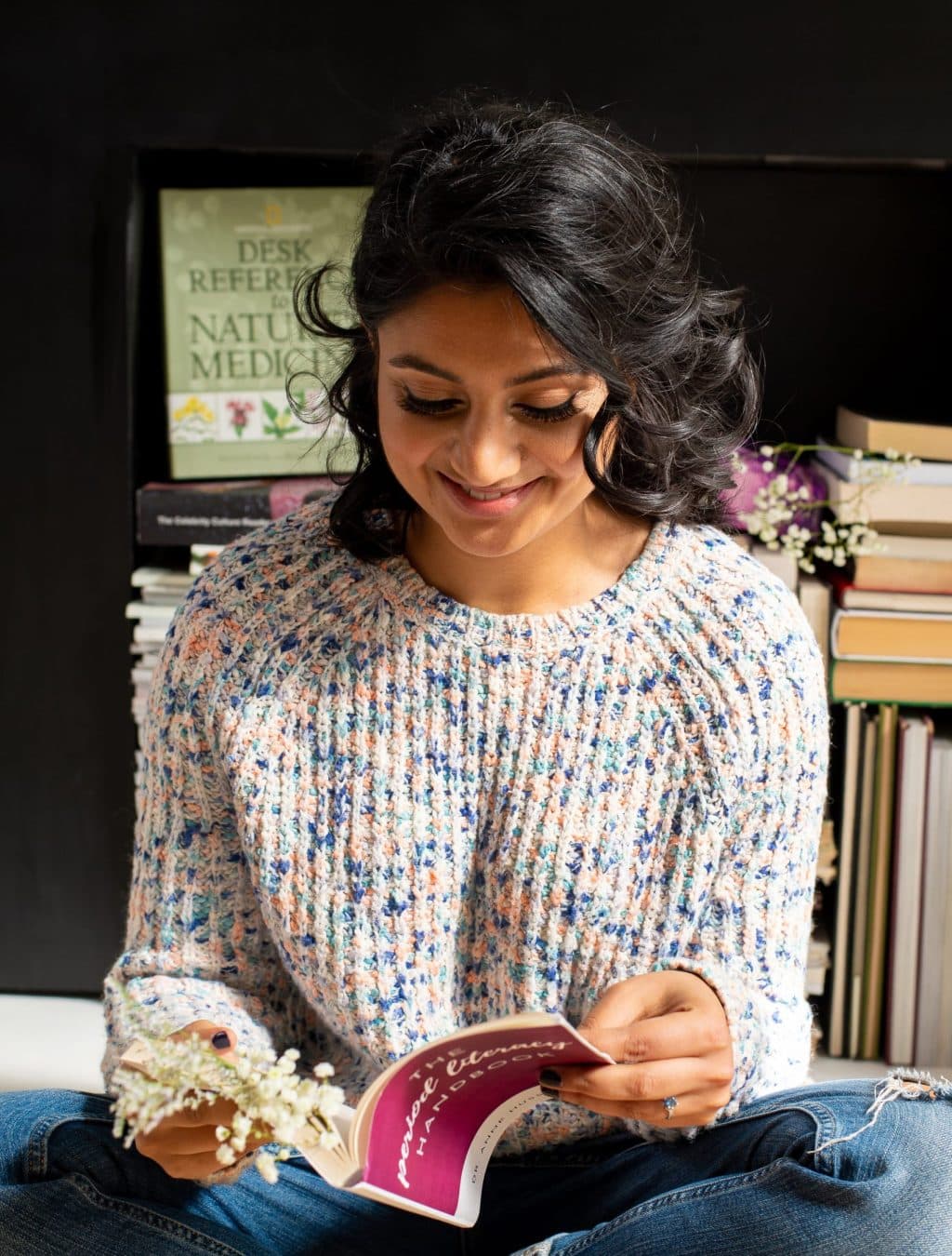 Dr. Anne Hussain reading